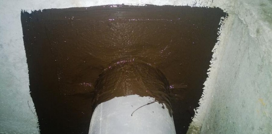 Waterdichte doorvoeren Liquid Rubber