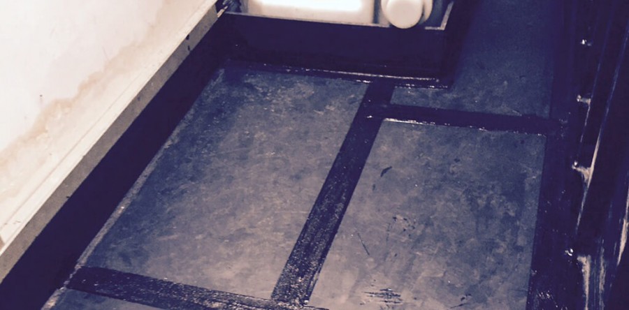 Liquid rubber vloer afdichten