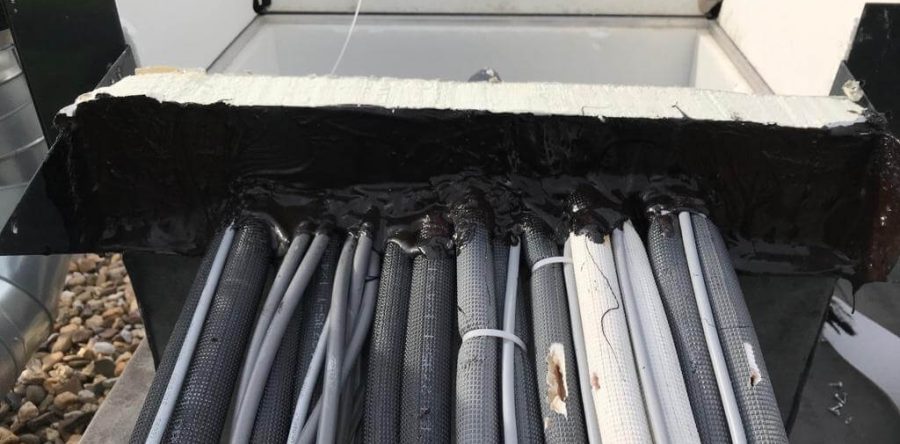 Dak doorvoeren waterdicht Liquid Rubber | Vloeibaar rubber