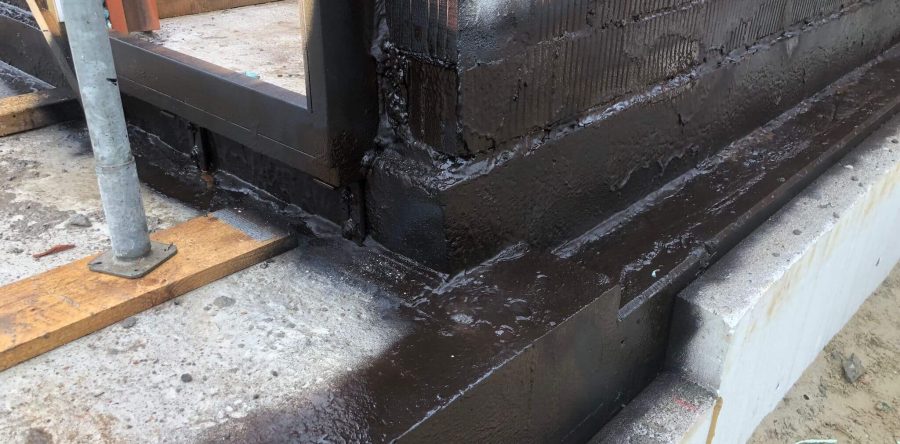 Liquid rubber maaiveld afdichting