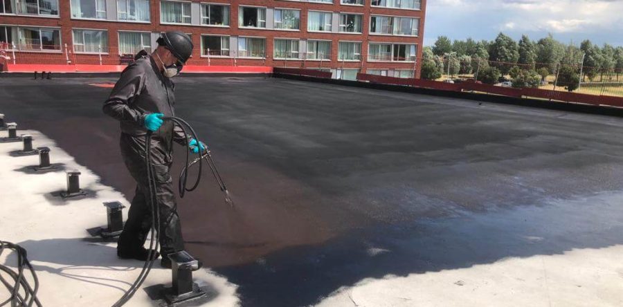 Beton afdichting liquid rubber | vloeibaar rubber waterdicht